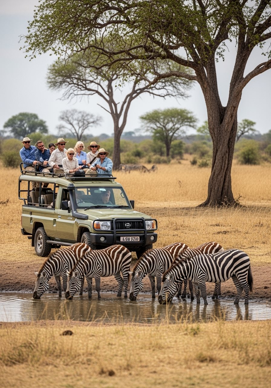 Australian travelers in Uganda