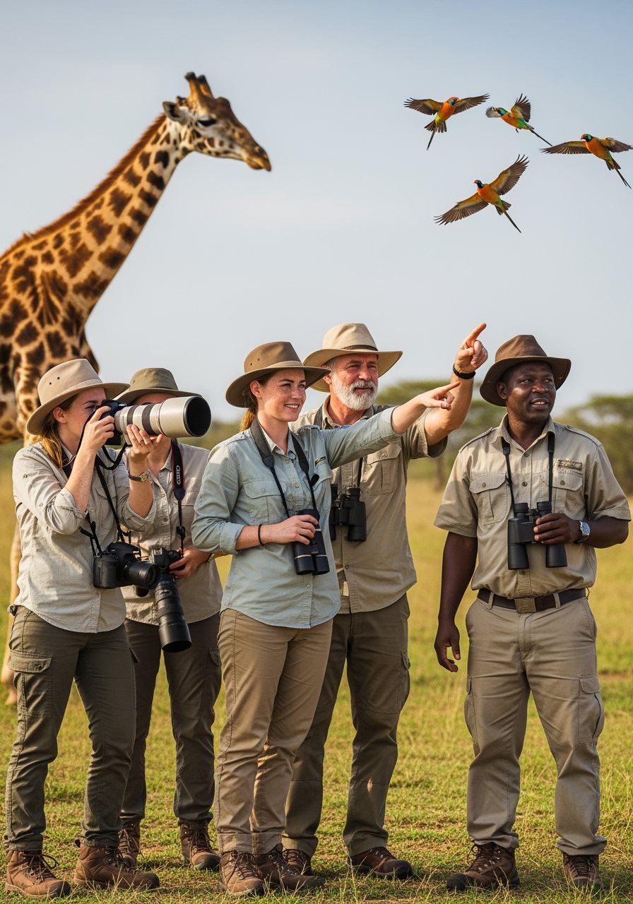 Canadian travelers in Uganda