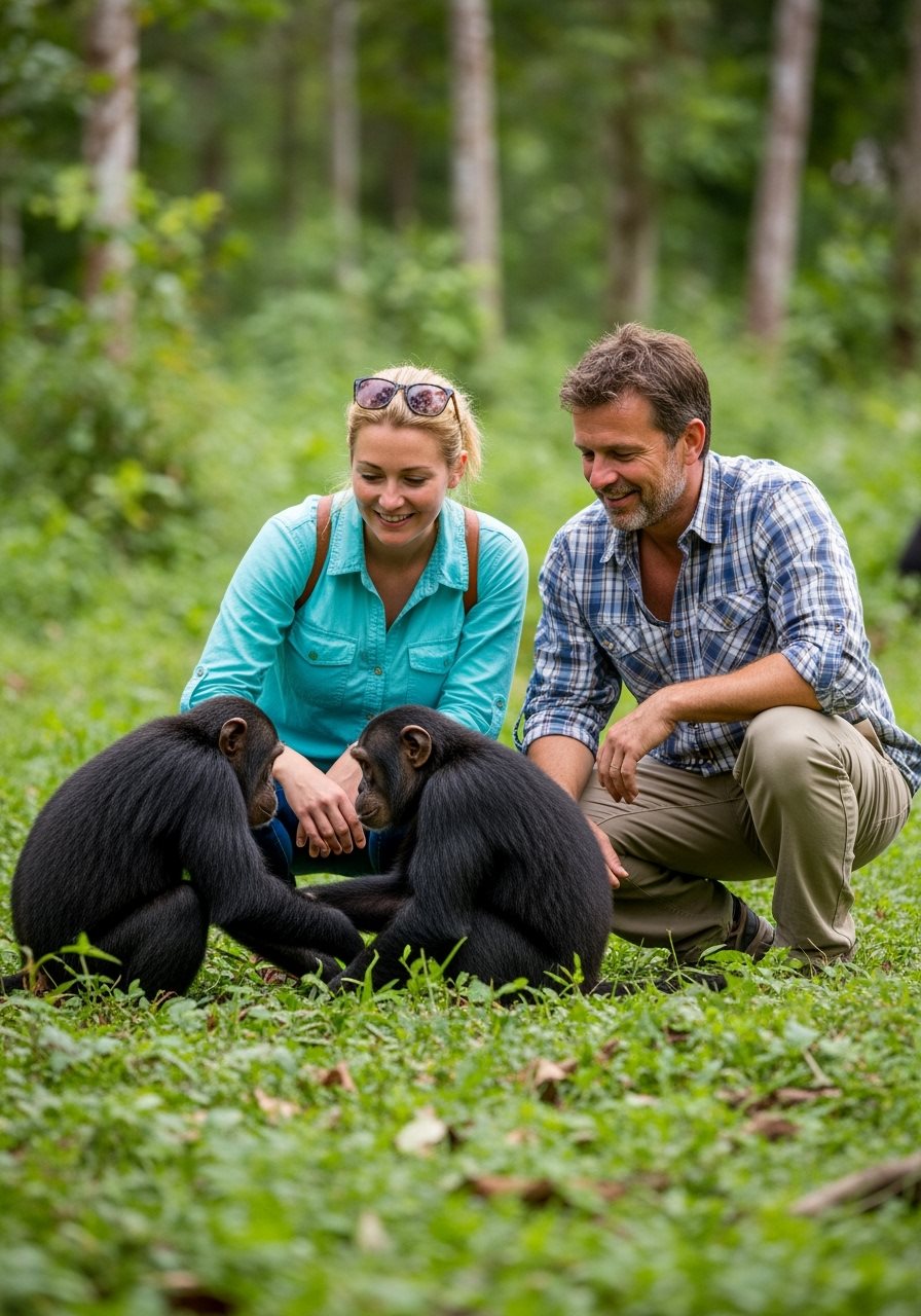 Dutch travelers in Uganda