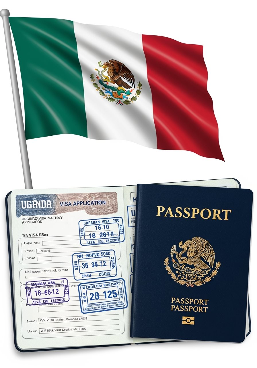 Mexican passport and travel documents