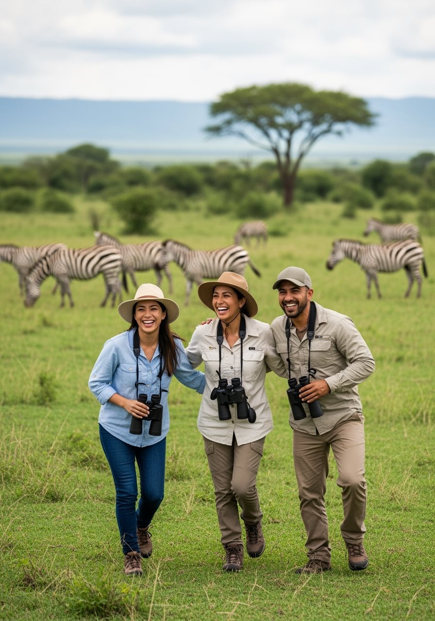 Mexican travelers in Uganda