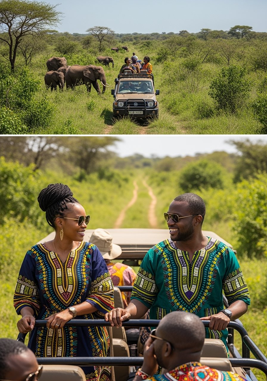 Nigerian travelers in Uganda