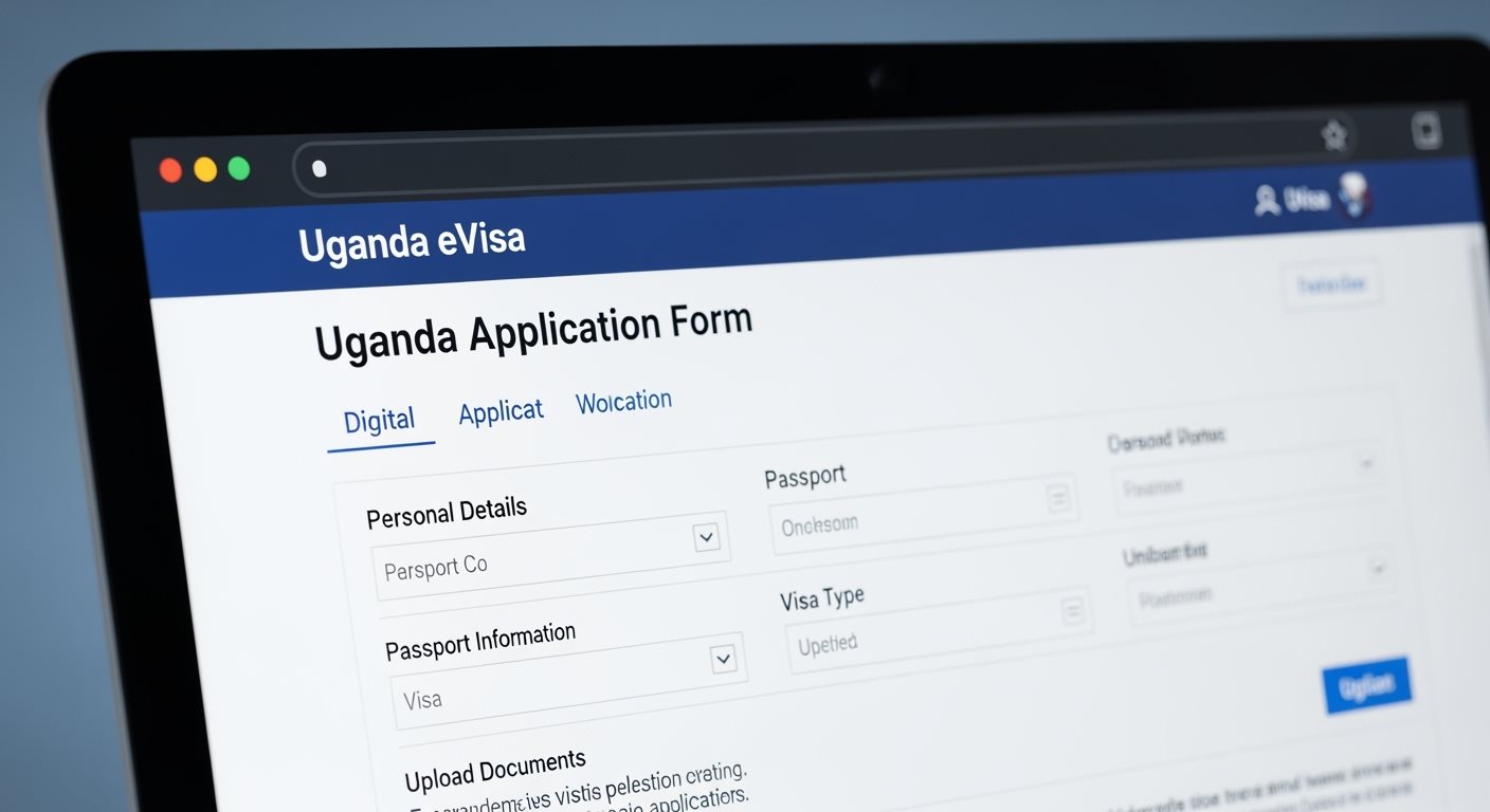 Uganda eVisa application form online portal