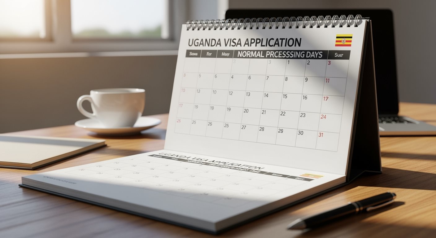 Business Days Calendar Uganda Visa