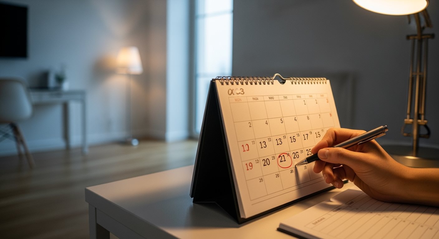 Calendar Date Change Travel Schedule Modification Process