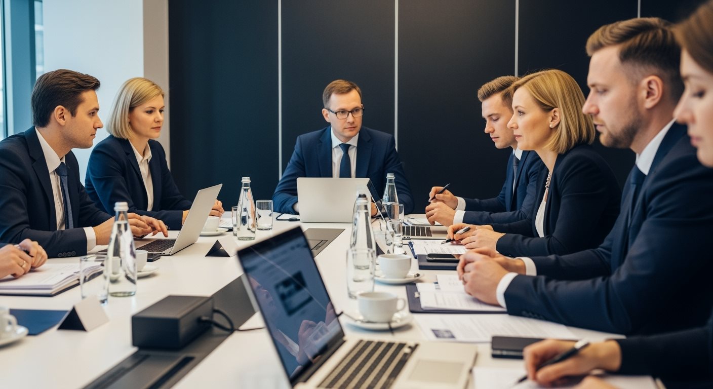 Professional conference meeting business event