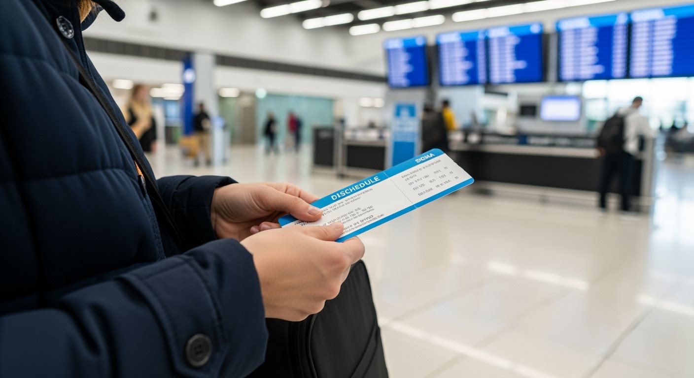 Flight Ticket Booking Change Reschedule Travel Process