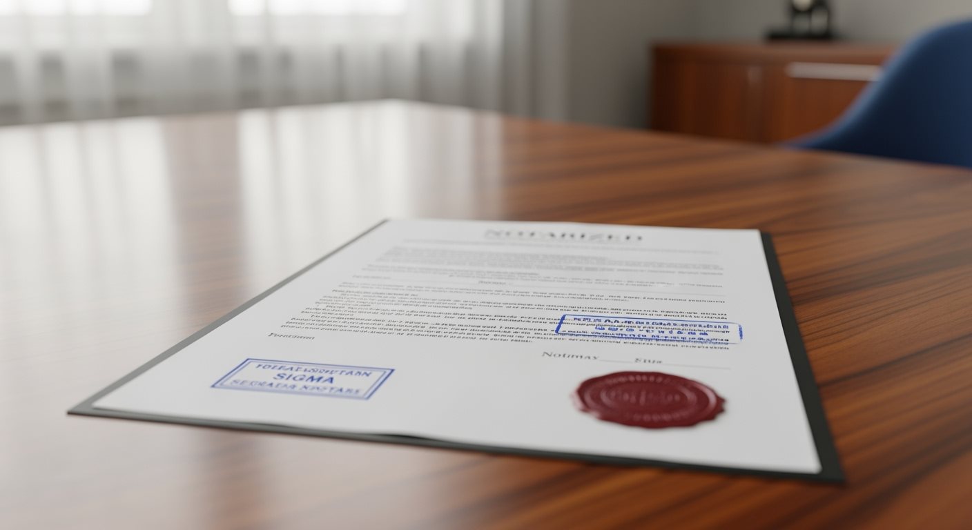 Parental Consent Form Notarized Legal Document