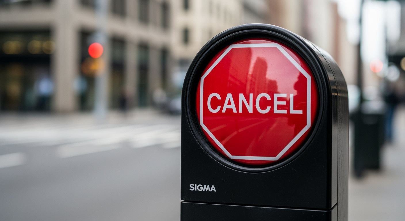 Stop Sign Cancel Button Red Warning Application Termination Process