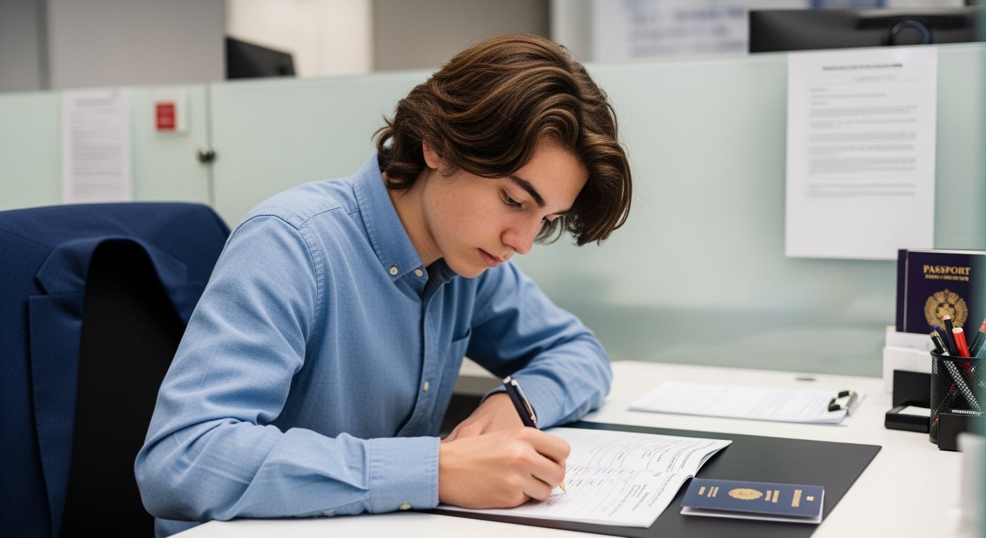 Teenager 16 17 Years Old Passport Application Process