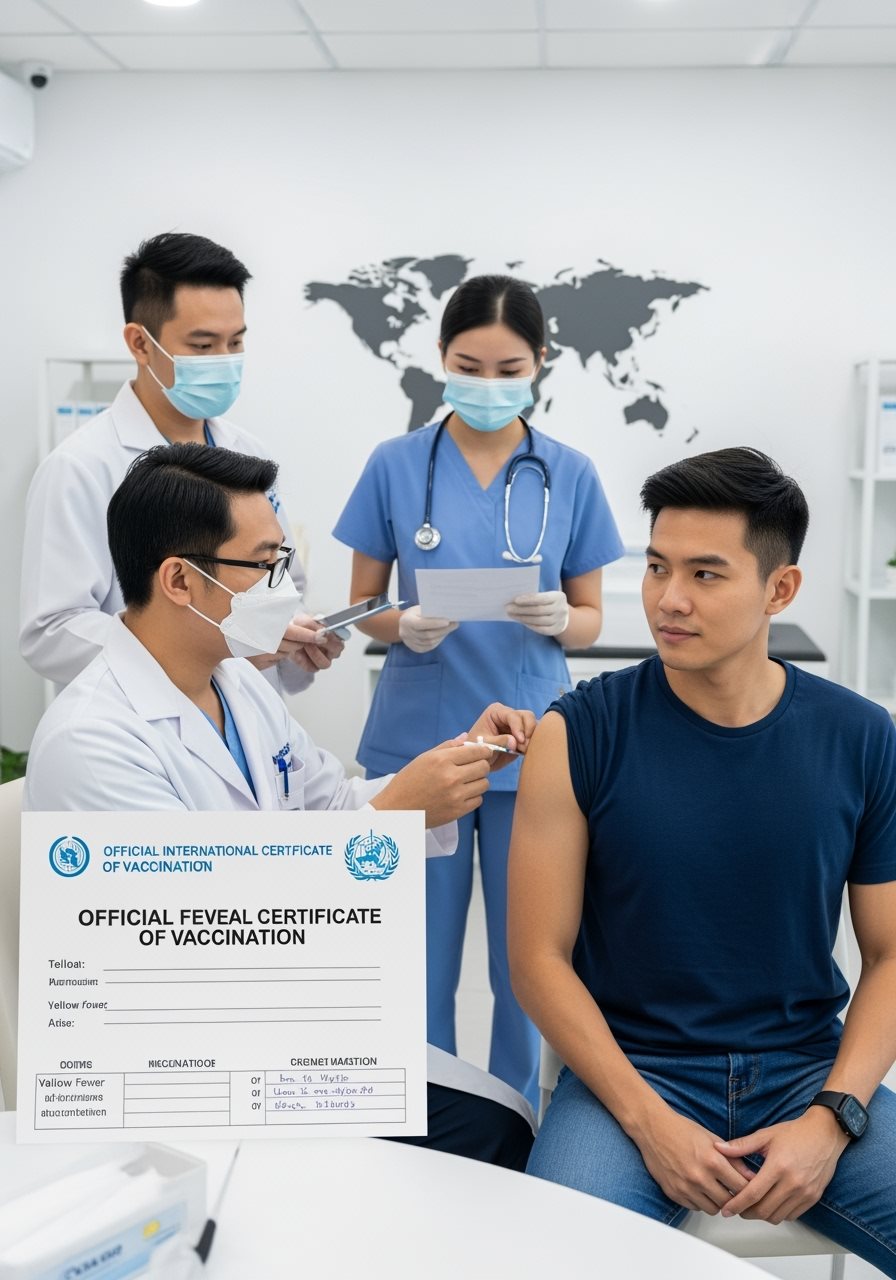 Travel health clinic and vaccination center