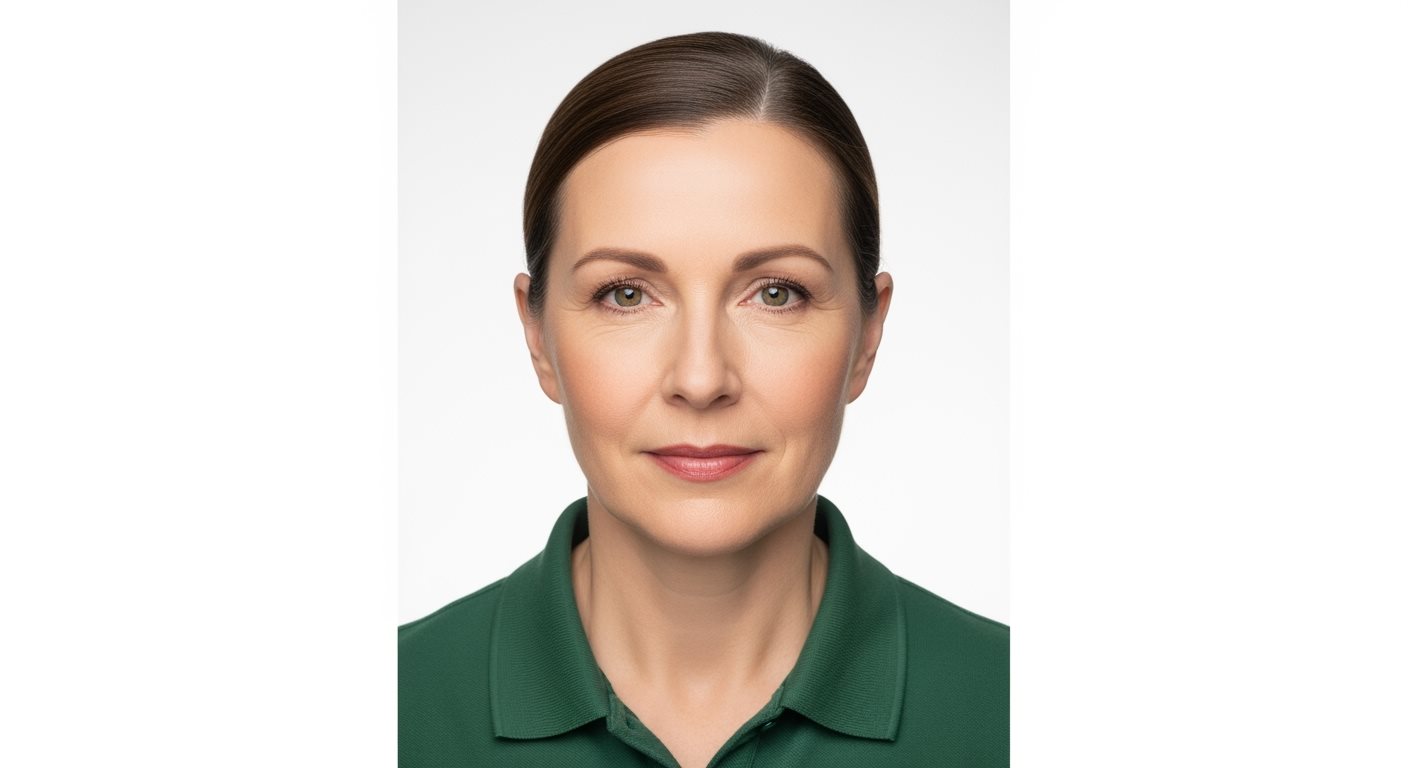 White background photo studio setup